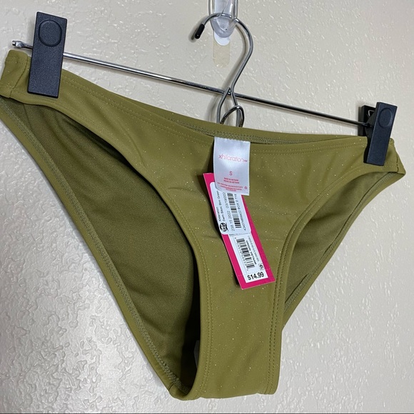Xhilaration' Metallic Cheeky Hipster Bikini NWT - Picture 8 of 12